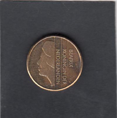 Beschrijving: 5 Gulden Beatrix